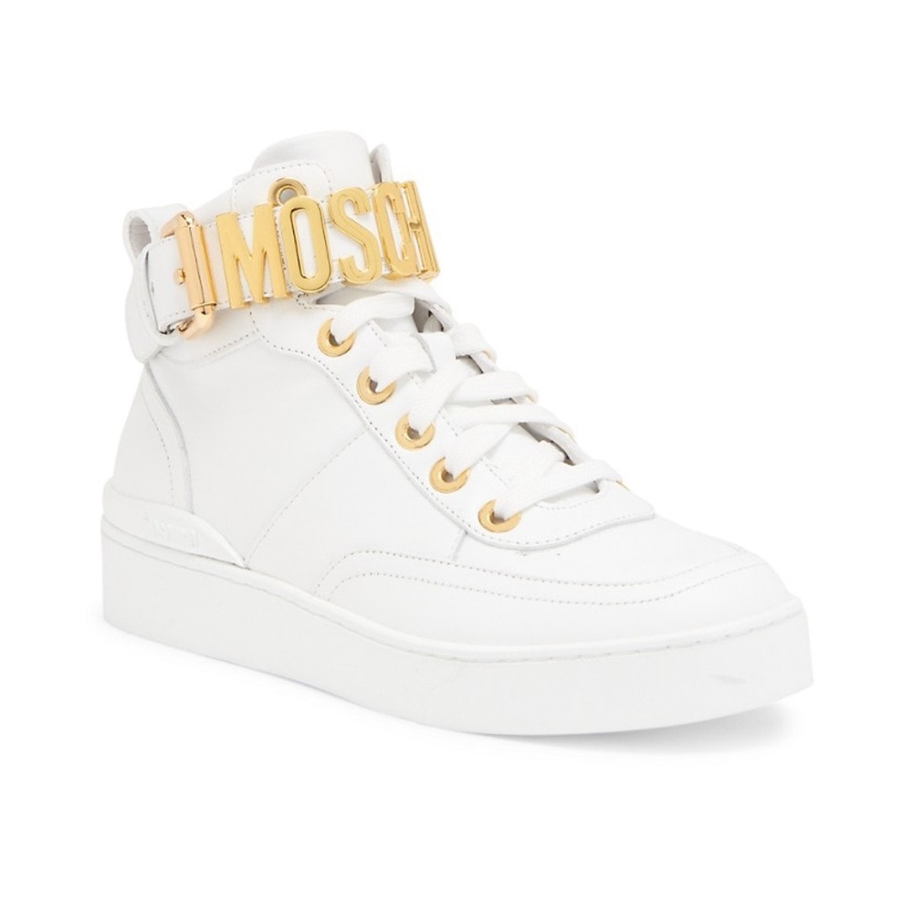 MOSCHINO high top sneakers